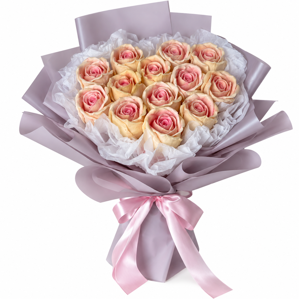 Buchet comestibil cu trandafiri din marshmallow – mix de arome