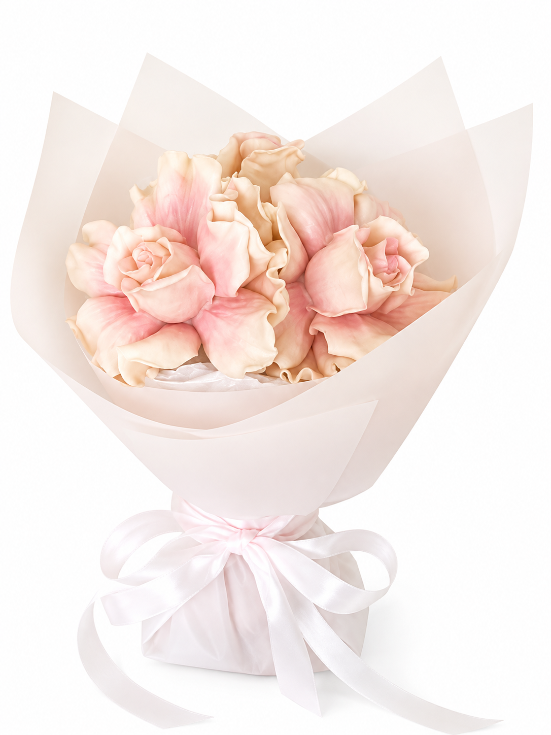 Buchet „Pink Romance” din bezea