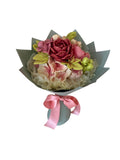 Buchet „Rose Blush” din bezea